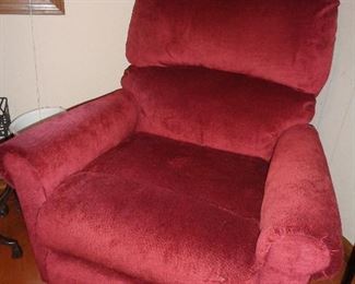 recliner, fabric