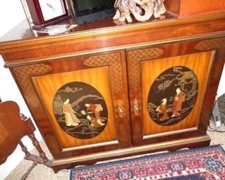 small oriental cabinet