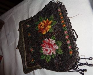 nice beaded purse, lost a few beads