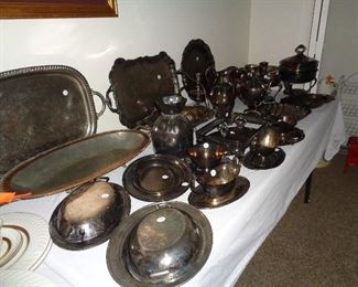 much silver plate