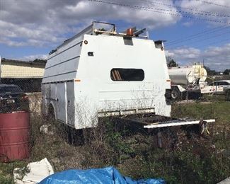 10 foot city utility box  trailer 