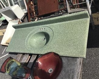  6 foot Corian vanity top 