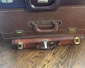 Vintage briefcases