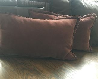West Elm throw pillows