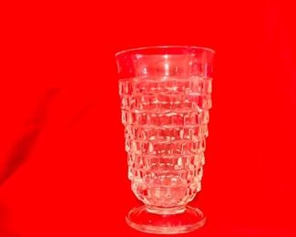 1960's Set Vintage Whitehall Colony Clear Iced Tea Glasses