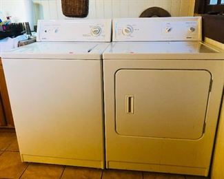 Kenmore 70 series washer and dryer