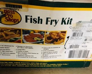 Bass pro shop fish fry kit NIB