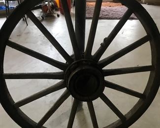 Vintage Wagon Wheel  43 in.