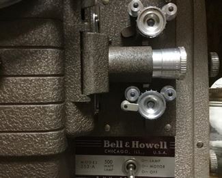 Vintage Bell and Howell 8mm projector