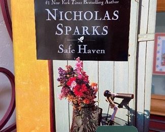 Autographed Nicholas Sparks novel