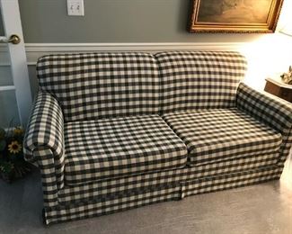 Sleeper Loveseat with upholstered cover