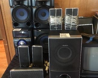 Sony system & Sony speaker set