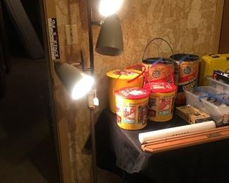 Mid century light fixture