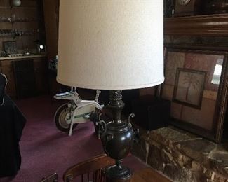 Beautiful retro lamp