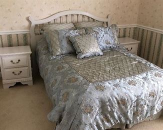 White bedroom set