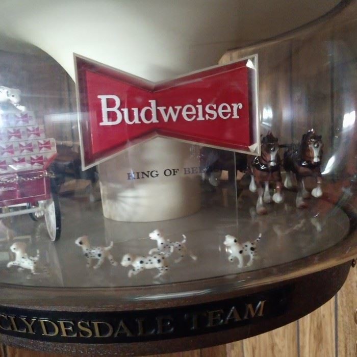 Budweiser Clydesdale Rotating Light
