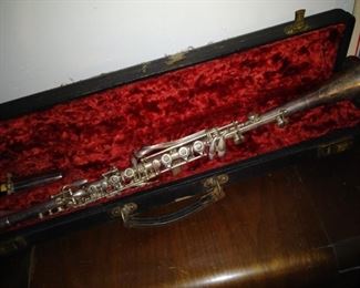 antique clarinet