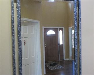 Wrought Iron Hall Mirror
