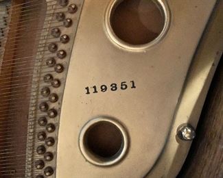 Knabe piano serial number