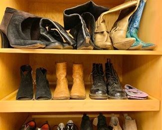 Women's designer shoes - Size 6.  Chloe boots, Frye boots and more.