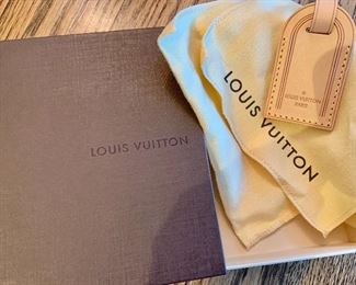 Louis Vuitton luggage tag