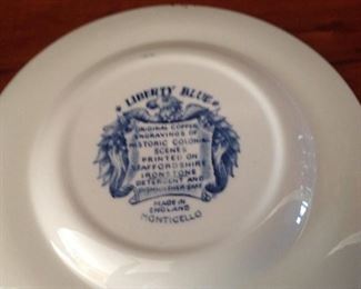 Liberty Blue English Set