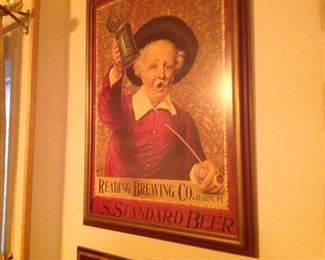 Reading Brewery Framed