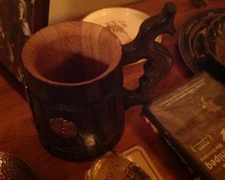 German Wood Stein