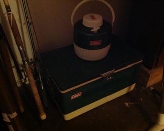 Vintage Colman Metal Cooler