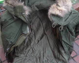 1950's US Military Issued Parka Jacket Korean War Era