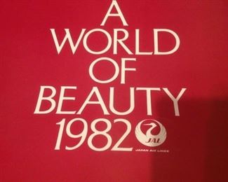 Japan Airline Large 16.5 Calendars A World of Beauty