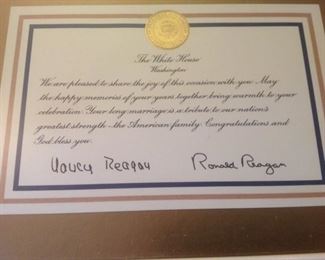 White House Letter