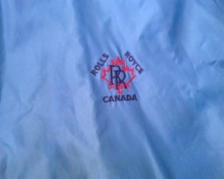 Vintage Rolls Royce Engines Canada Windbreaker Jacket