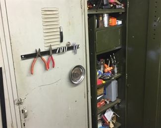 lots of lockers --Digger tools