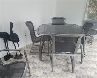 Brown Jordan patio furniture. Several pieces. Excellent condition.