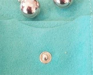 Tiffany & Co.  large sterling earrings 