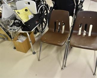 MEDICAL SUPPLIES, 2 KID’S CHAIRS