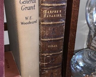 Vtg. Meet General Grant - W.E. Woodward  & Harper's Magazine Vol. 39