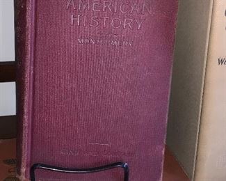 Vtg. book - The Leading Facts of American History - 