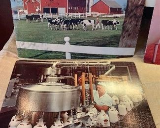 SVE - Picture-Story Study Prints - Set of 8 Dairy Farm to Store - Set of 8 Mt Prospect Fire Dept prints- Set of 8 Chicago Ill Transportation prints and more