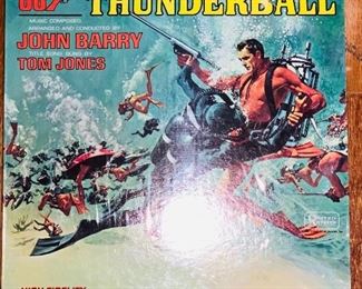 Vtg.  007  Thunderball album