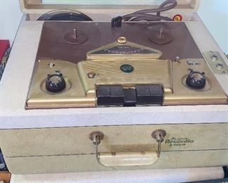 2 Deluxe Recordio by Wilcox-Ray  tape player 