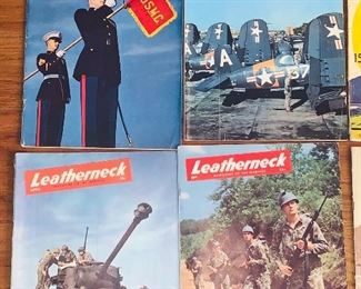 Vtg. Leatherneck magazines 