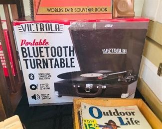 Victrola Portable Bluetooth Turntable 