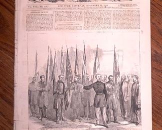 Harper's Weekly Journal of Civilization Nov. 12th 1864