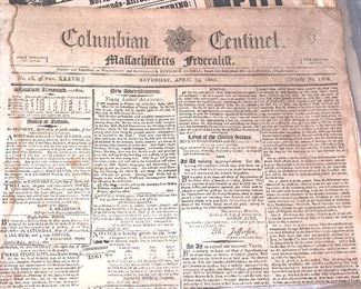 Columbian Centinel - Sat. April 24, 1802 