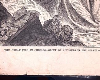 Harper's Weekly Journal of Civilization - Sat. Oct. 28, 1871 - The Great Chicago Fire 