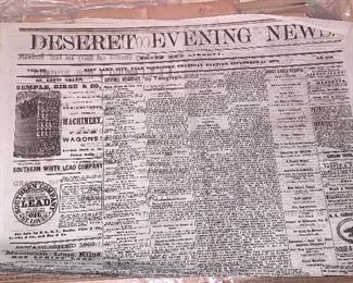 Deseret Evening News - Sept. 14, 1876