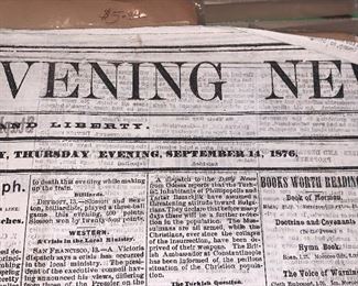 Deseret Evening News - Sept. 14, 1876