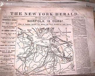 The New York Herald - Norfolk is Ours! - May 12, 1862